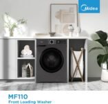 Midea 8KG Washing Machine Review front view